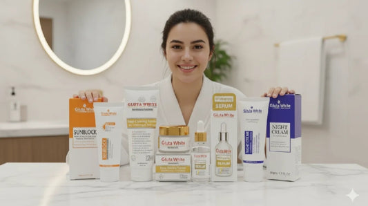 5 IN 1 Complete Skincare Gluta whitening kit