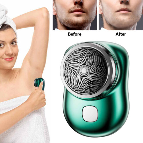 Mini Shave Portable Shaver Wet and Dry Men Is USB Rechargeable Shaver Charging Simple One Touch.