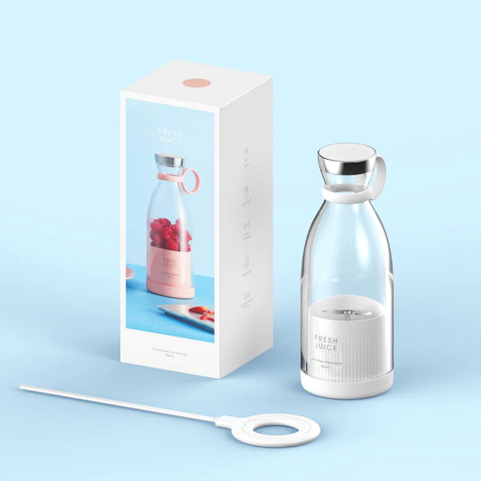 350ML Electric Juicer Bottle Portable Electric Bottle Blender Rechargeable Fresh Juice Blender Mixer Juice Maker Drinking Bottle - ENLIVE