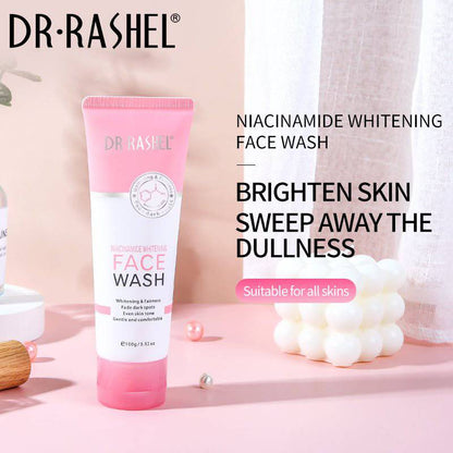 DR RASHEL Niacinamide Whitening Fade Dark Spots Face Wash 100g - ENLIVE