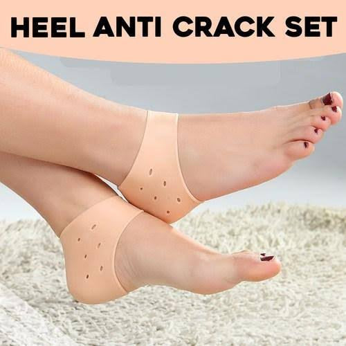 Silicon heel pad Pain-relieving Silicone Heel Socks Silicone Gel Heel Pad Socks - ENLIVE