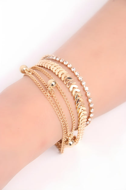 Shine Like Gold with Our Artificial Gold Plated Bracelet - The Perfect Accessory for Any Occasion! - ENLIVE