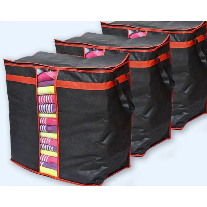 Maximize Your Storage Space with 3PCS Thickened Non-woven Multi-functional Storage Bags! - ENLIVE