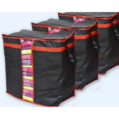 Maximize Your Storage Space with 3PCS Thickened Non-woven Multi-functional Storage Bags! - ENLIVE