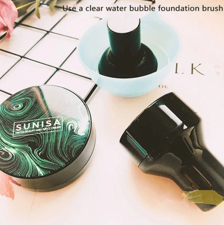 20g SUNISA CC Cream Mushroom Head Air Cushion For Face Moisturizing Foundation Air-permeable Natural Brightening Makeup Tool - ENLIVE