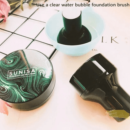 20g SUNISA CC Cream Mushroom Head Air Cushion For Face Moisturizing Foundation Air-permeable Natural Brightening Makeup Tool - ENLIVE
