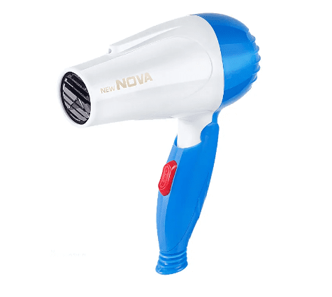 Nova Mini Hair Dryer Salon Dryer 2 Gear 220V Strong Wind Hot For Hair Dryer Professional Hairdressing Comb MIni Portable Power Hair Styler - ENLIVE